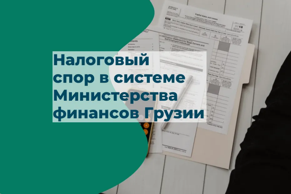 Налоговый спор в системе Министерства финансов Грузии